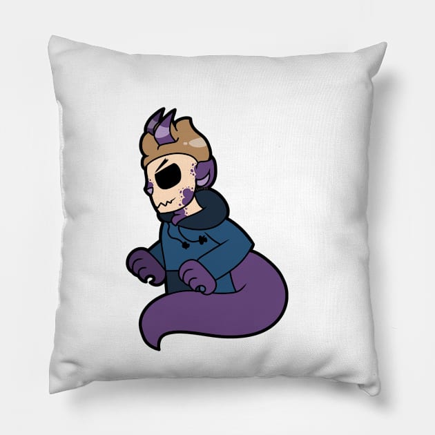 Monster Tom Eddsworld Pillow by Snorg3