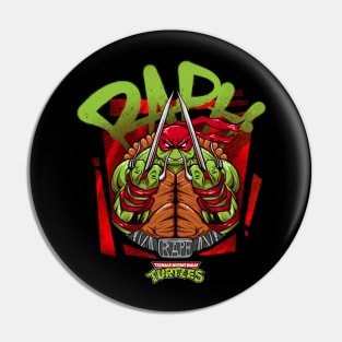 Teenage Mutant Ninja Turtles Raph - Graffiti Style Pin