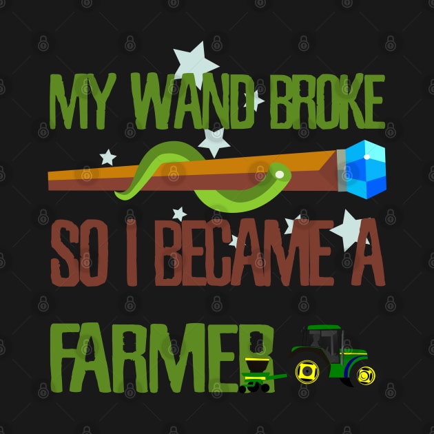 My wand broke so I became a farmer by kamdesigns