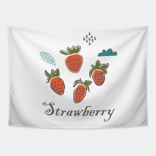 Strawberries Tapestry