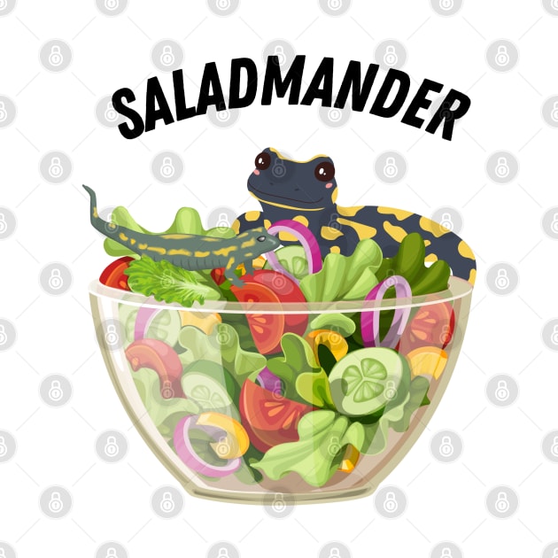 Saladmander by Print Lilac