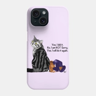 No Remorse Cat Phone Case