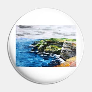 Ireland Speed Painting Pin