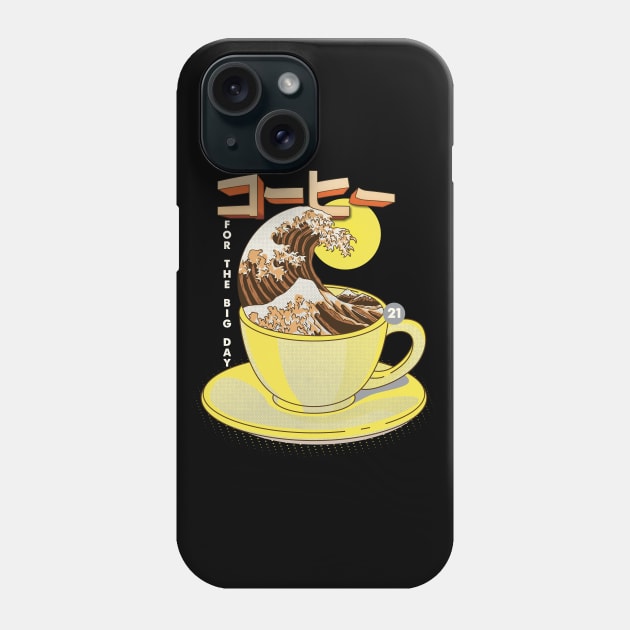 Coffee For The Big Day Phone Case by POD Anytime