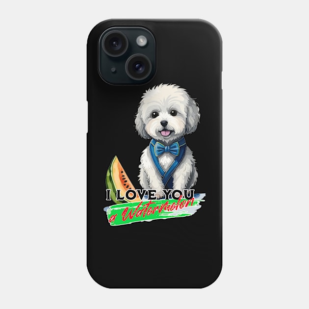 I Love You a Watermelon Phone Case by Cheeky BB