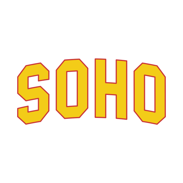 Soho (yellow) by BeeHappyTees