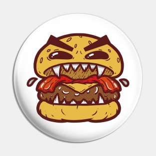 Carnivore Burger Pin