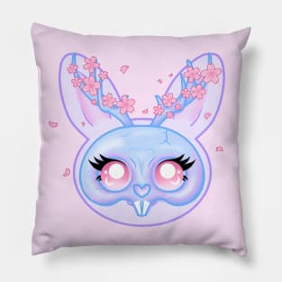 Jackalope Skelly (2) Pillow