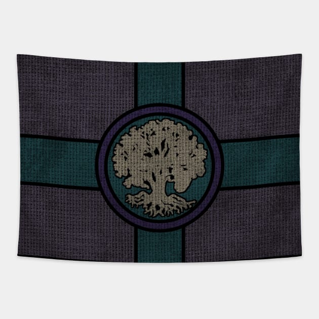 TES Tapestry 12 - Flag of Chorrol Tapestry by Cleobule