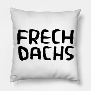 Cheeky Badger, German, Frechdachs Pillow