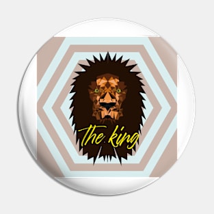 Lion King of the Jungle Pin