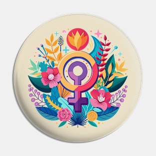 Woman Power Pin