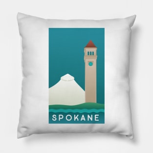 Spokane Poster Pillow