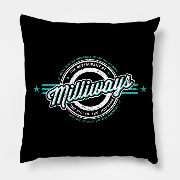 Milliways Pillow by tillieke