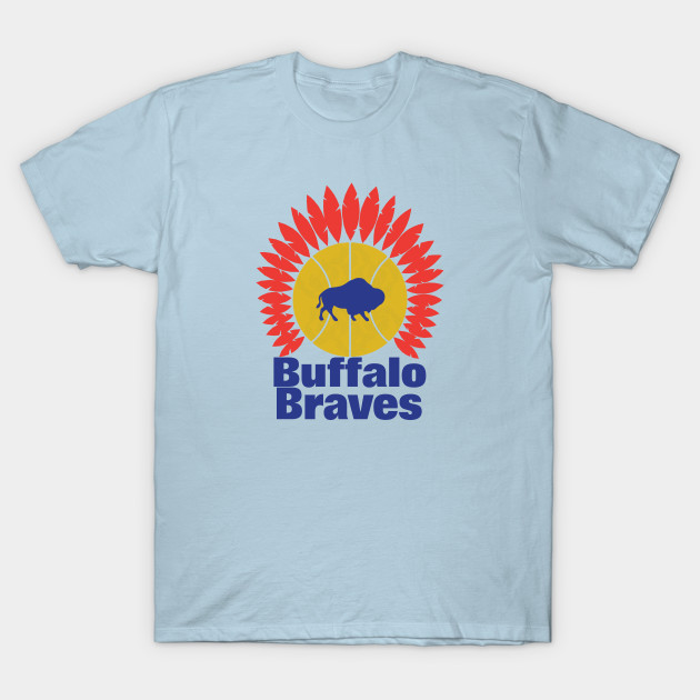 Buffalo Braves Retro Nba Logo 1970 Tee Shirt Design Buffalo Braves T Shirt Teepublic