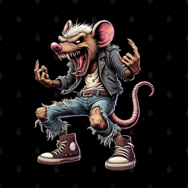 Angry Rat by cowyark rubbark