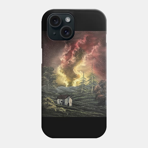 Cosmic Cabin Phone Case by J&S mason