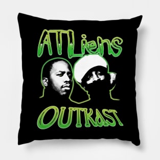 OUTKAST ATLIENS GREEN WHITE Pillow