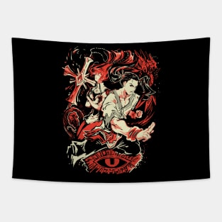 Alpha and Omega Tapestry