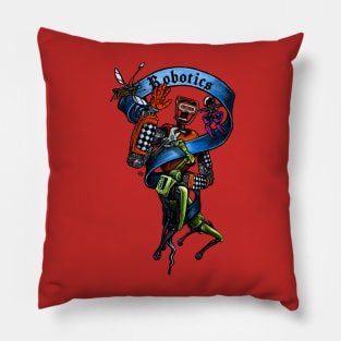 Robotics Nerd Banner Pillow