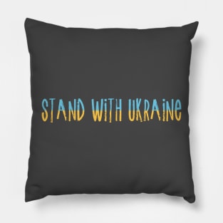 Stand With Ukraine Pillow