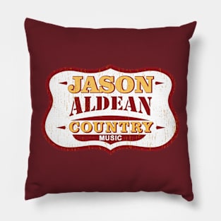 Vintage Jason Aldean COUNTRY MUSIC Pillow