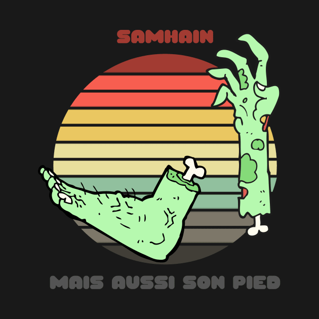 Zombie Sunset / Samhain mais aussi son pied by nathalieaynie