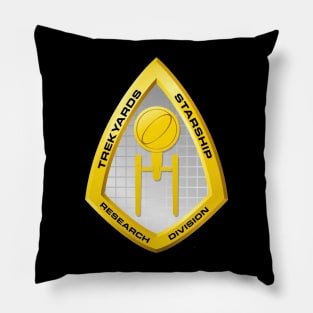 Trekyards Starship Research Division Pillow