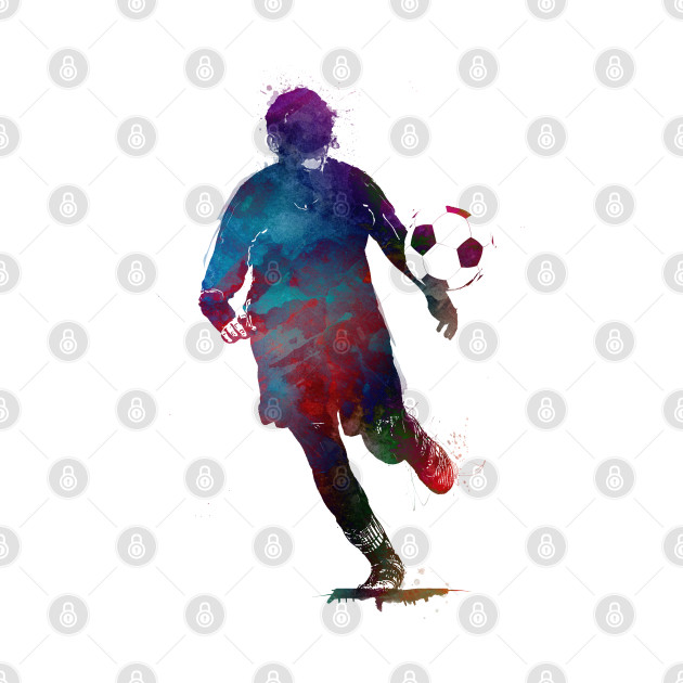 Discover Football player sport art #football - Soccer Player - T-Shirt