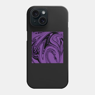 Swirls- Purple Phone Case