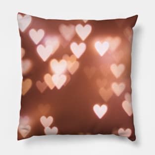 White heart prints Pillow