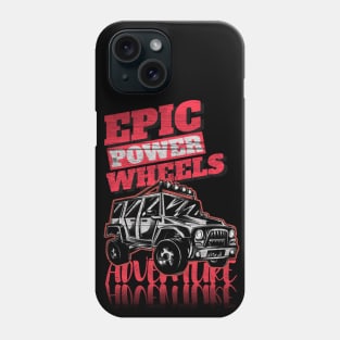 4x4 Power Wheels Offroader Phone Case