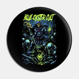 BLUE OYSTER CULT BAND DESIGN Pin