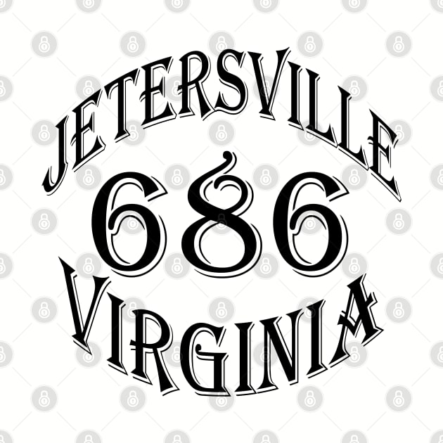686 JETERSVILLE VA (BLACK) by DodgertonSkillhause