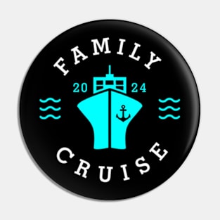 Family Vacation Group Vacay Squad Shirts Family Cruise 2024 Pin