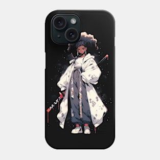 Afro Samurai Girl Phone Case