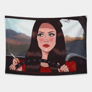 Love Witch Tapestry