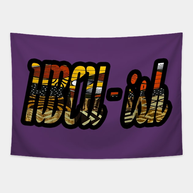 HBCU-ish Tapestry by artbyomega