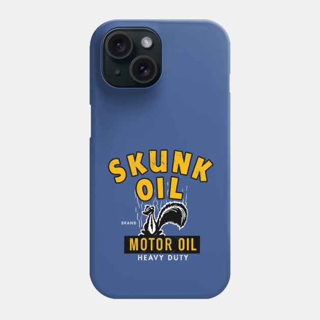 Vintage Skunk Oil Motor Oil Phone Case by StudioPM71