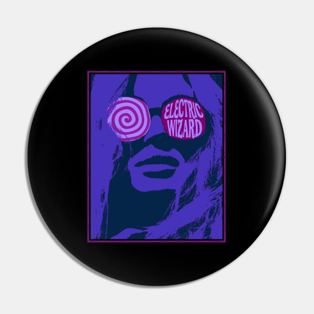 Electric Wizard Trippy Girl // Fanmade Pin by KokaLoca