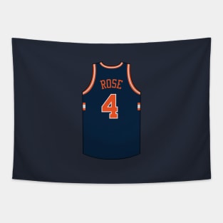 Derrick Rose New York Jersey Qiangy Tapestry