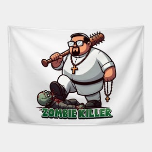 Zombie Killer Tapestry