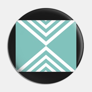 Abstract geometric pattern - blue and white. Pin