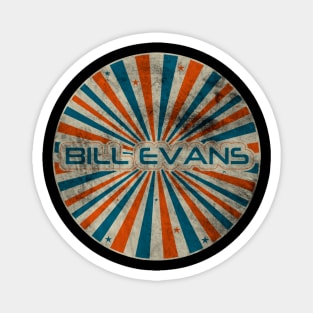 bill evans vintage Magnet