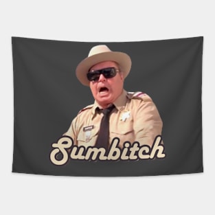 Retro Sumbitch Sheriff Tapestry