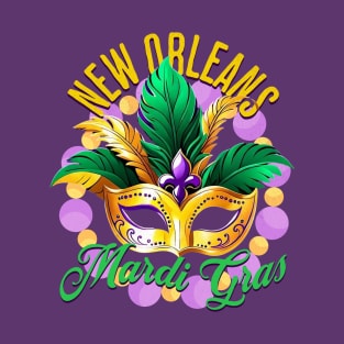 New Orleans Mardi Gras Souvenir for Mardi Parties Costume T-Shirt