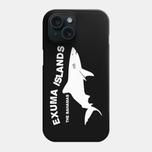 Shark Diving at Exuma Islands - The Bahamas Phone Case