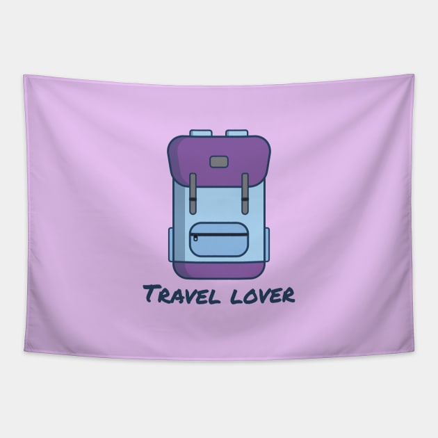 Backpack | Travel lover Tapestry by OgyDesign