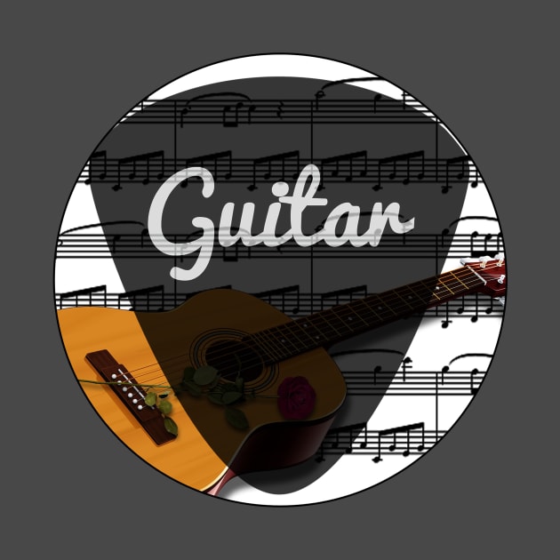 Acoustic Guitar Pick by outrigger