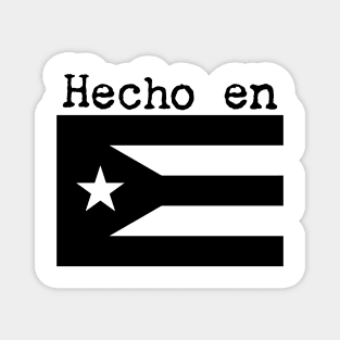 Hecho en Puerto Rico Magnet